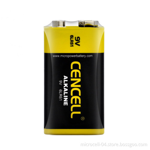 Alkaline Dry Battery 6lr61 9V
